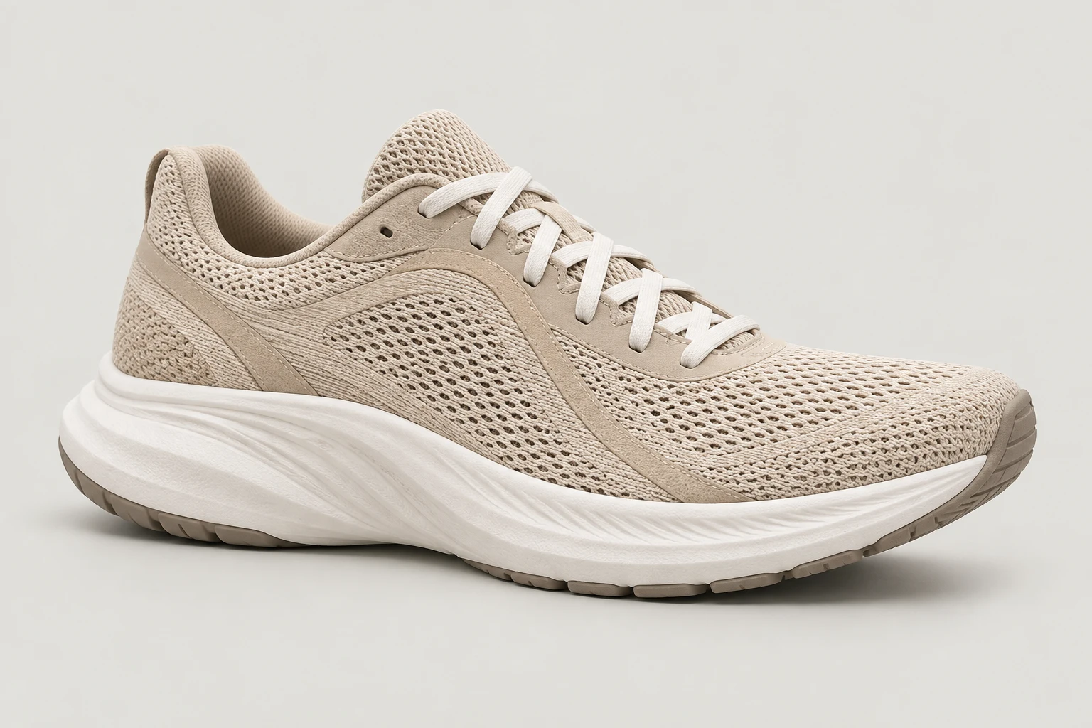 Sand running-inspired sneaker